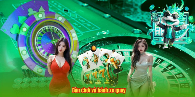 Vòng Xoay Roulette – Đỉnh Cao Giải Trí Casino Đầy Thú Vị 3 Bàn chơi và bánh xe quay