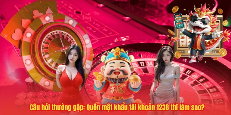 CÂU HỎI THƯỜNG GẶP 5 Câu hỏi thường gặp: Quên mật khẩu tài khoản 123B thì làm sao?