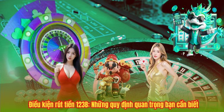RÚT TIỀN 123B 4 Điều kiện rút tiền 123B: Những quy định quan trọng bạn cần biết