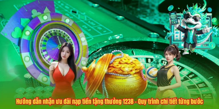 Cách Nạp Tiền Tặng Thưởng 123B - Hướng Dẫn Chi Tiết Từ A-Z 4 Hướng dẫn nhận ưu đãi nạp tiền tặng thưởng 123B - Quy trình chi tiết từng bước